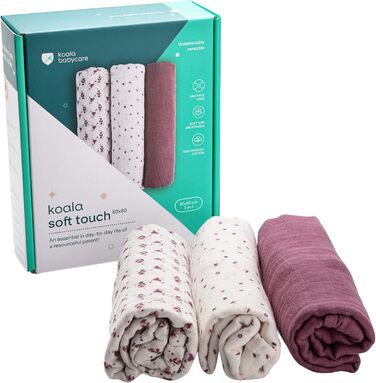 Набір із 3 рушників для дітей 80 х 80 см KOALA BABYCARE
