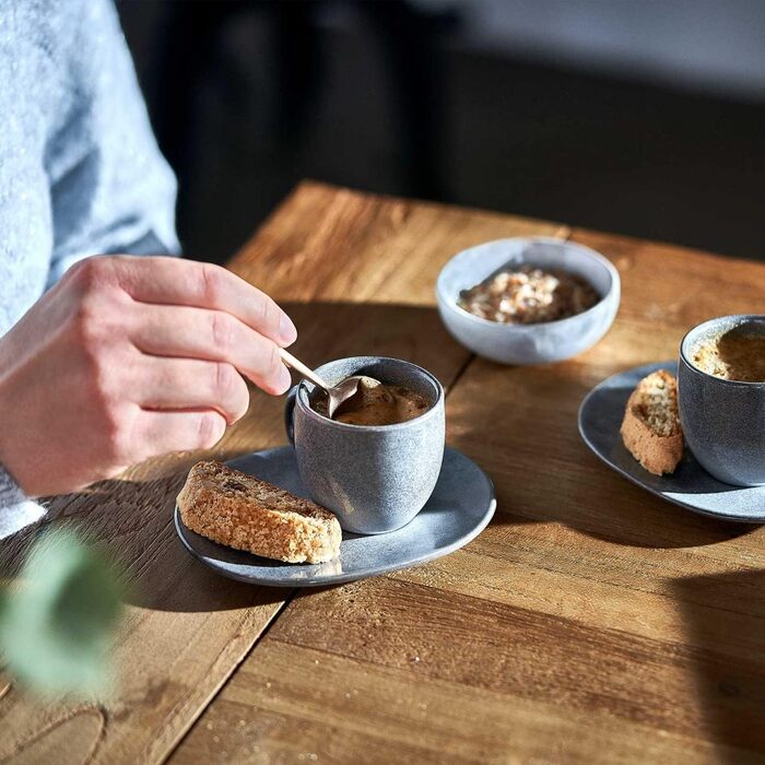 Набір посуду SPRINGLANE Misty Cliff 24 шт., Столовий сервіз з кераміки на 4 персони (4 шт. и (1 упаковка))