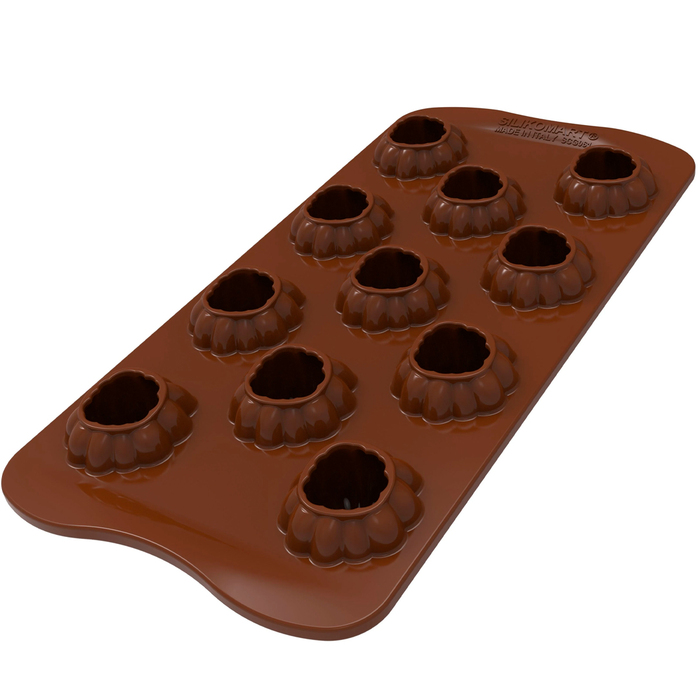 SCG061 Силіконова форма 'CHOCO DELICA' 30x32 h 24 мм, 11x11,5 мл