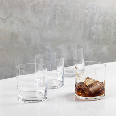 Набор стаканов для виски Mikasa JULIE, стекло, 426 мл, 4 пр.