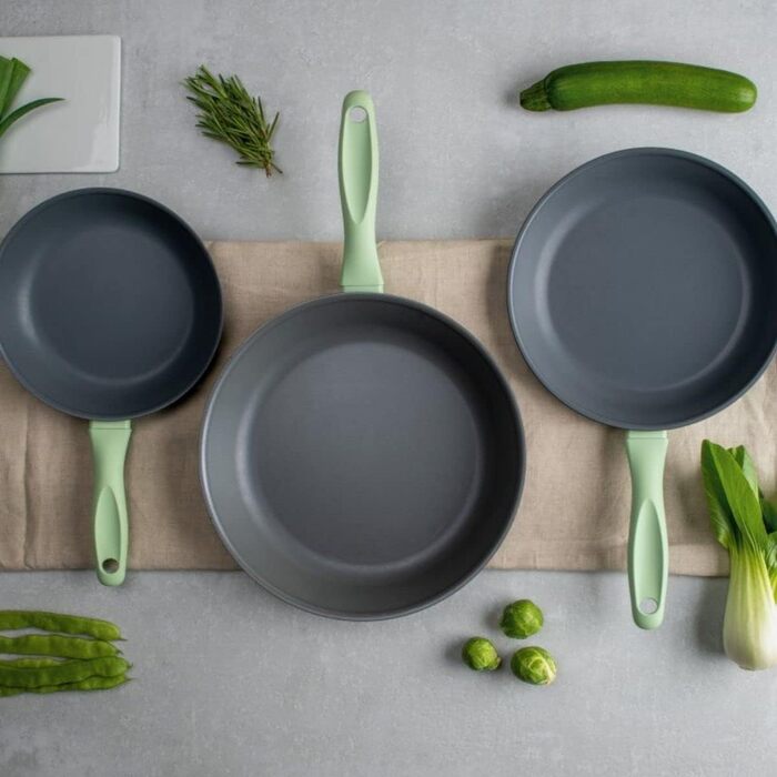 Сковорода 20 см, зеленая Ecolution Fackelmann