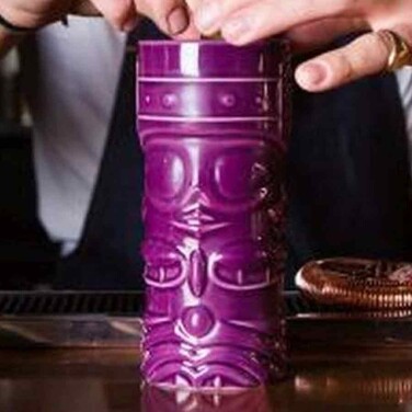 Стакан Тікі 400 мл, фіолетовий, GenWare