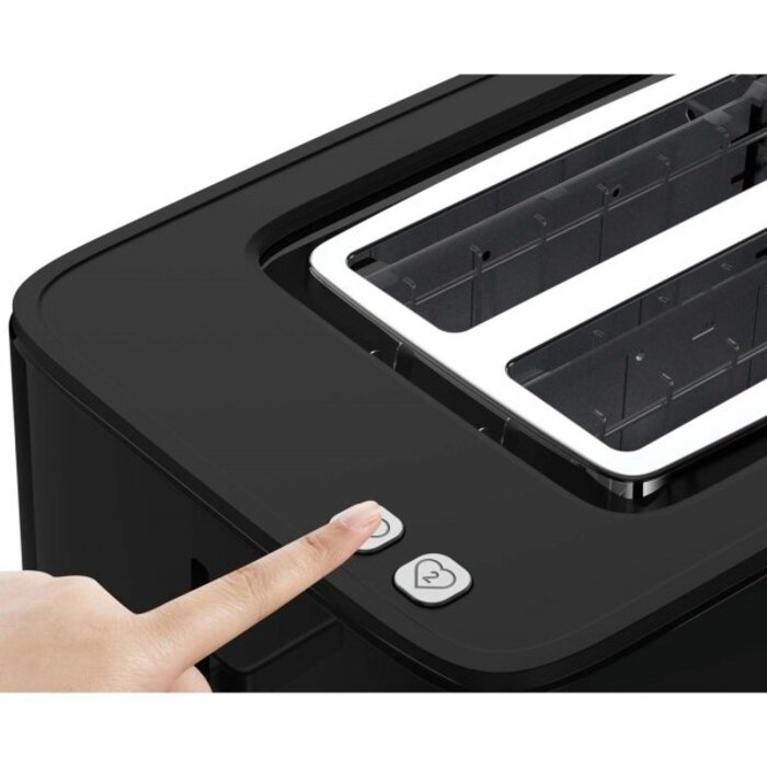 Tefal Тостер Digital, 850Вт, пластик, LED дисплей, чорний