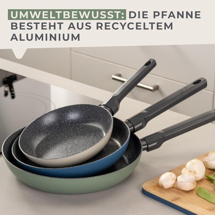 Сковорода 28 см, зеленая Balance Fackelmann