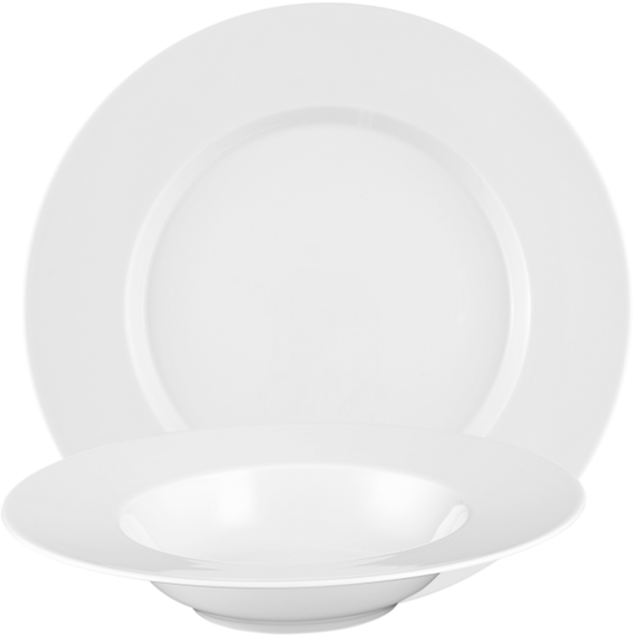 Набір тарілок 12 предметів білий No Limits Seltmann