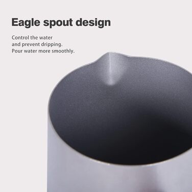 Мл Титановые чайники Чашки Набор с заварочным устройством для рассыпного чая Светлый чайник На открытом воздухе Кемпинг Дорожный чайник Чайный сервиз Пикник Пешие прогулки Сад Офис Домашняя чайная посуда для 4 человек Ti3117D (Ti3116D-380 мл Чайник титано