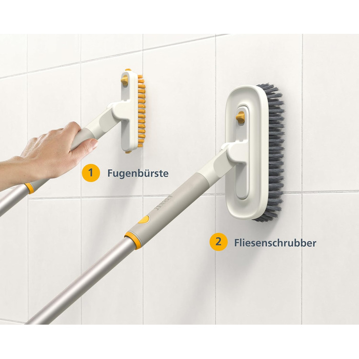 Щетка с насадкой для мытья плитки 31x10x7 см Joseph Joseph