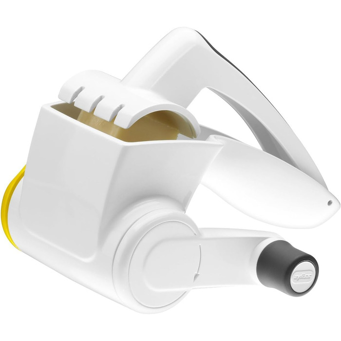 Терка для сиру ZYLISS Classic E900010 з тонким барабаном з нержавіючої сталі для легкого натирання твердого сиру, шоколаду тощо. Розміри Розмір 16 х 8,5 х 8,5 см.