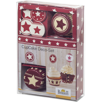 Набір прикрас для капкейков, 36 шт, Sterne RBV Birkmann