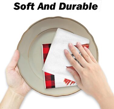 Набір з 2 різдвяних кухонних рушників Joy 43 x 66 см YAXZIM