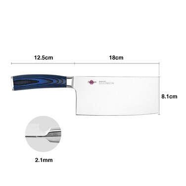 Поварский топор Fissman KOJIRO 18 см (2566)