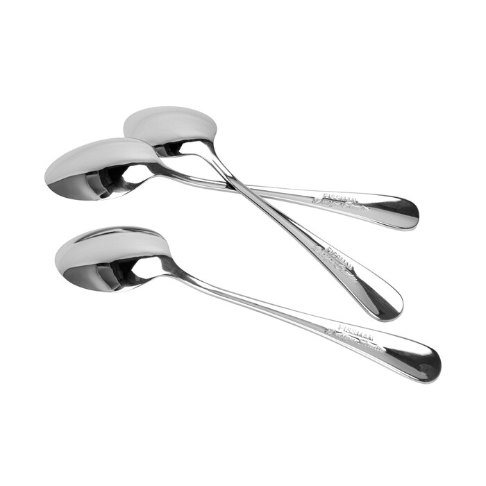 Набір з 3-х ложок Fissman десертних FLAVIA 17 см нержавіюча сталь (3046)