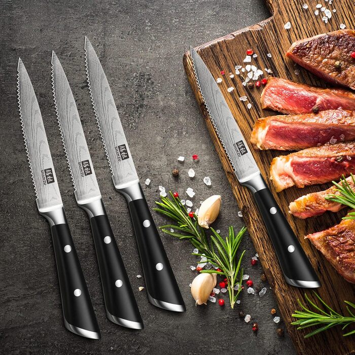 Набор из 6 ножей для стейка 13 см в подарочной коробке SHAN ZU