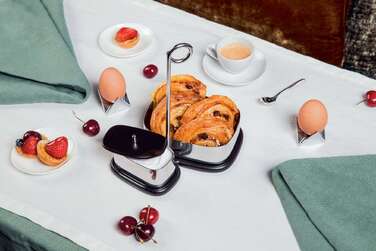 Сахарница 9,8х6х6,7 см стальная Bibo Alessi