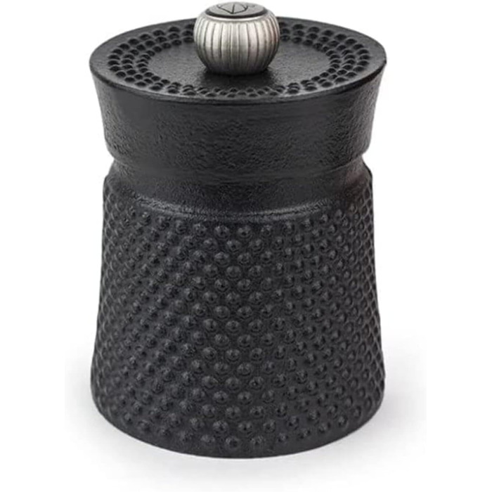 Ручний млин для перцю Peugeot Bali Fonte, класичне регулювання помелу, висота чавун, 35402 (один розмір, одинарний, чорний/натуральний)