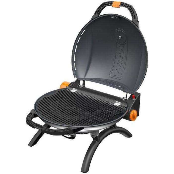 Портативный переносной газовый гриль O-GRILL 900, черный+шланг в подарок! Код: 009062