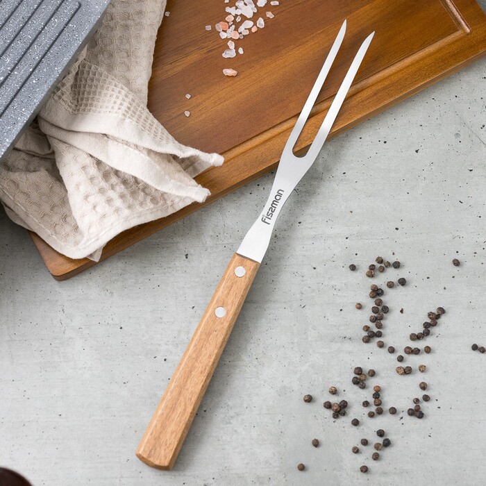 Набір інструментів для барбекю Fissman з дошкою 3 придмети X30Cr13 сталь (2777)