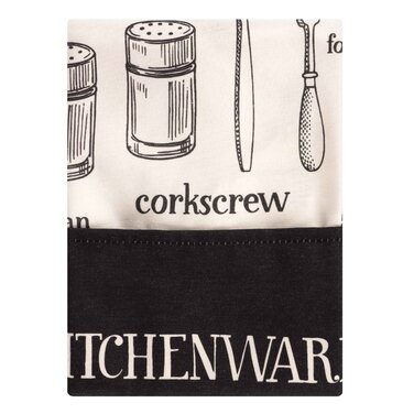 ARDESTO Фартук Kitchen 68х80см, 90% полиэстер, 10% хлопок