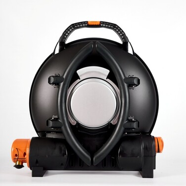 Портативный переносной газовый гриль O-GRILL 900, черный+шланг в подарок! Код: 009062