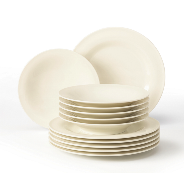 Набір з 12 тарілок Creme Medina Seltmann Weiden