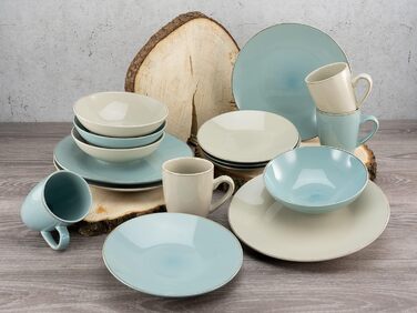 Набір посуду на 4 персони, 16 предметів, Oslo Creatable