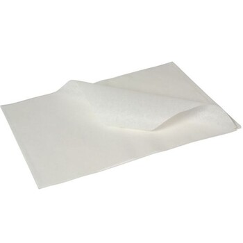 Жиронепроницаемая бумага 35х25 см, белая, GenWare