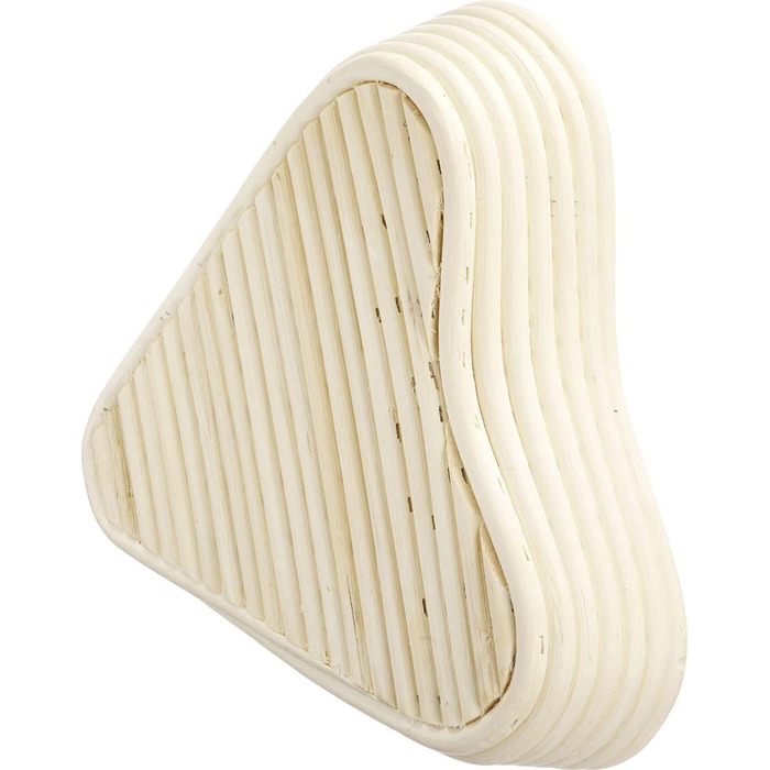 Кошик для вистоювання Westmark, для тіста для хліба 1500-2000 г, овальний, довжина приблизно 40 см, ротангова тростина, світло-бежева, 32022270 (набір з 2 шт. - декор, форма серця)