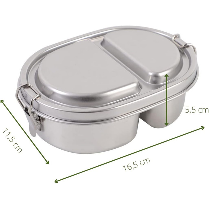 Ланч-бокс металевий для дітей 500 мл Viwanda