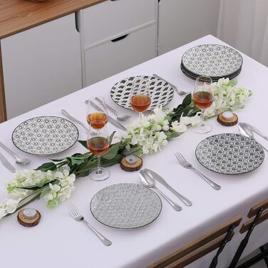 Порцелянова десертна тарілка vancasso, тарілка для торта 8 шт. барвиста 21,5 см