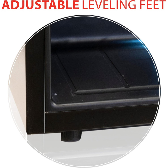 Винний холодильник до 18 пляшок чорний alpina