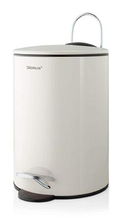 Відро для сміття з педаллю біле 3 л Tubo Blomus