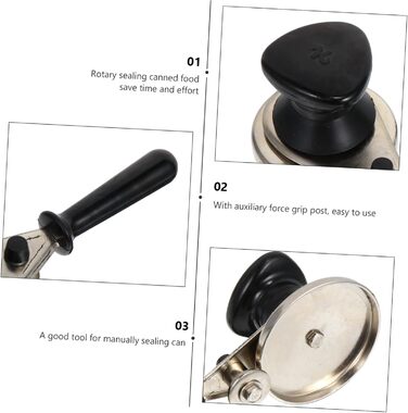 Ручний закаточний апарат для консервації 22 см Garneck