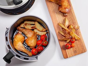 Gorenje Мультипіч 1300Вт, чаша-4.5л, механічне керування, 7 авто. программ, пластик, білий