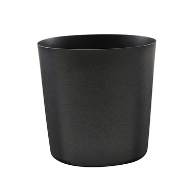 Склянка металева 8.5х8.5 см, 420 мл, чорна, Metallic Black, GenWare