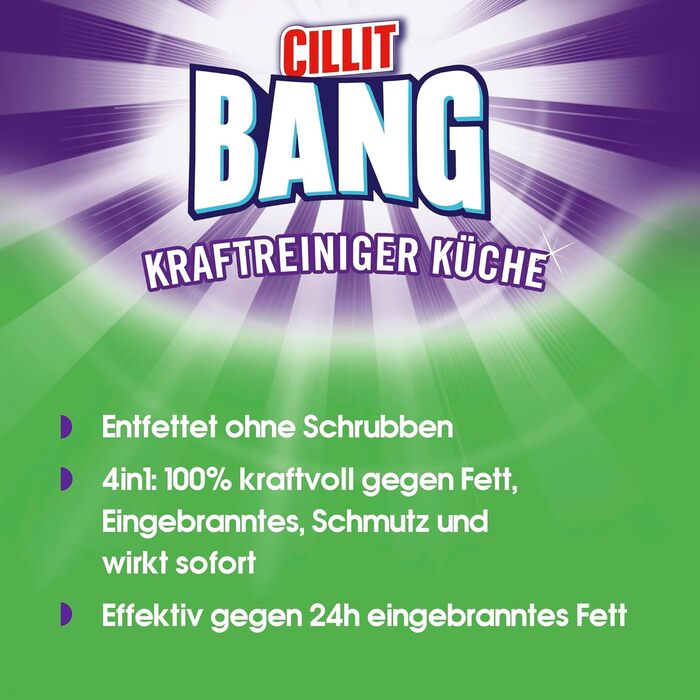 Універсальний засіб для миття кухонних меблів 750 мл Cillit Bang