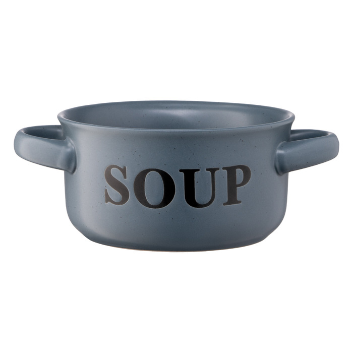 Бульйонниця Ardesto Alcor, 550мл, кераміка, синій