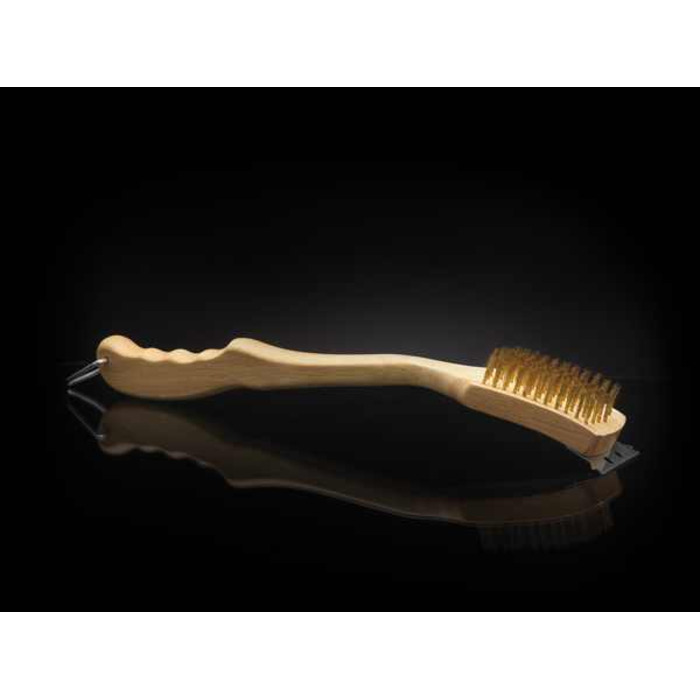 Щетка для чугуна с латунным ворсом и скребком Napoleon 62028 Код: 003743