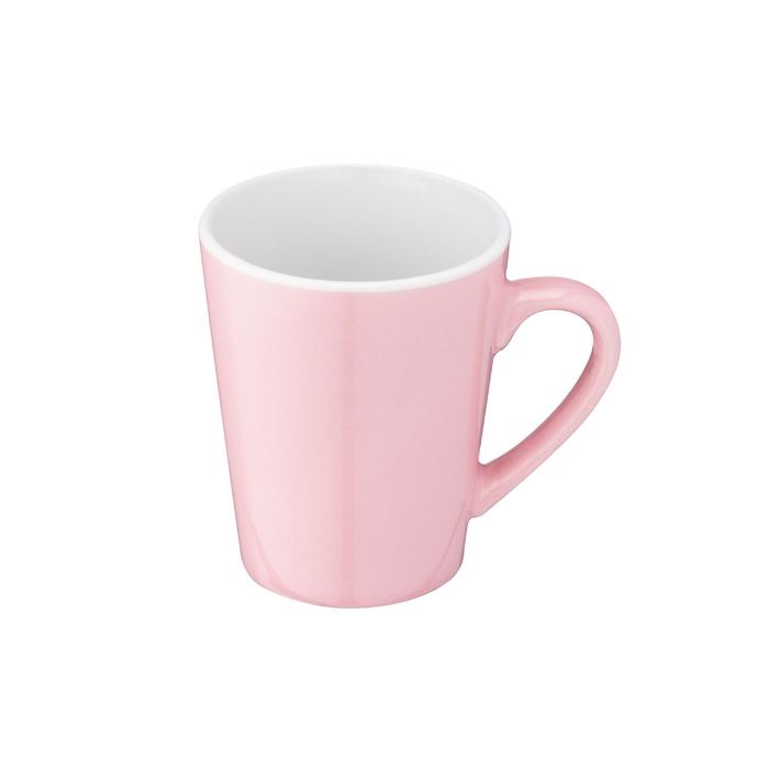 ARDESTO Чашка Mario, 240 мл, рожева, кераміка