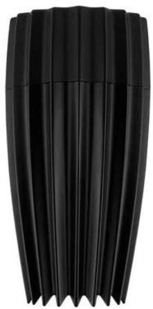 Млин для перцю / солі 7,5 х 14,2 см чорна Grind Alessi