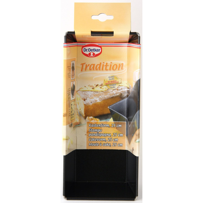 Форма для випічки пирога / хліба класична 25 х 11 см Tradition Dr. Oetker