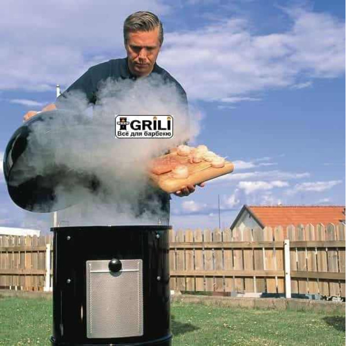 Вугільна коптильня 47 см Weber 721004 Код: 003482