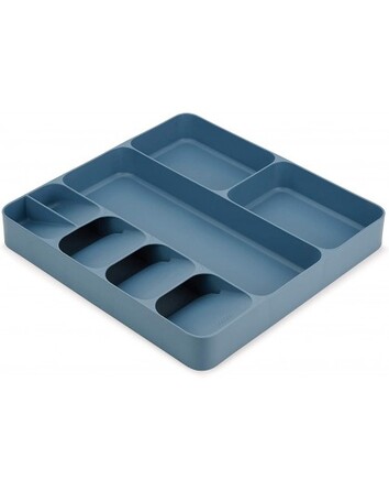 Органайзер для столових приборів великий синій DrawerStore Joseph Joseph