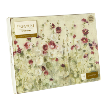 Набір пробкових підставок під тарілки CreativeTops Wild Field Poppies, 30 x 23 см, 6 шт.