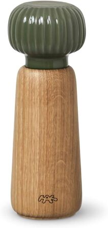 Млинок для спецій Khler Hammershøi - зручний млинок для спецій данського дизайну, (зелений, H18 см, одинарний)