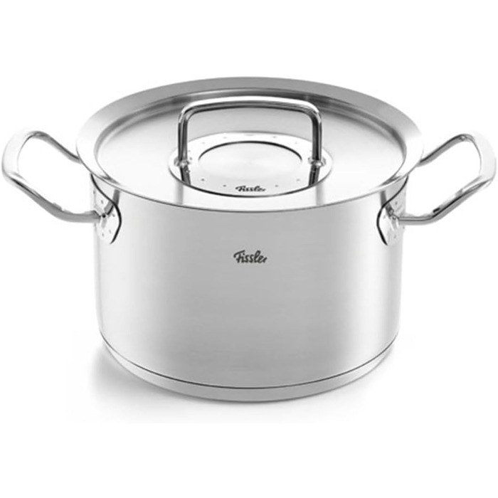 Каструля 4 л з нержавіючої сталі з кришкою 20 см Fissler