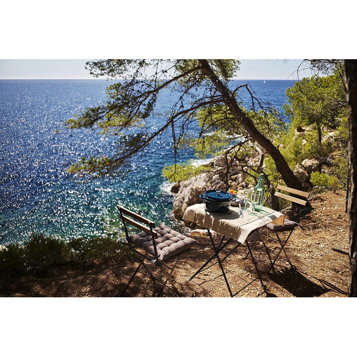 Каструля / жаровня 20 см з кришкою La Mer Staub