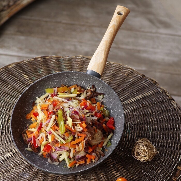 Сковорідка для смаження Fissman LANA 24x4,5 см алюміній з антипригарним покриттям (14494)