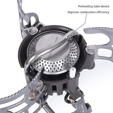 Портативна легка газова плита високої потужності Boundless Voyage