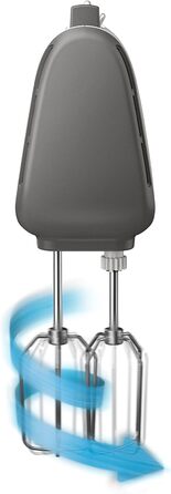 Вафельница Bestron для классических вафель с сердцем, вафельница с антипригарным покрытием для вафель в форме сердца, 700 Вт, цвет (черный, в комплекте с ручным миксером)