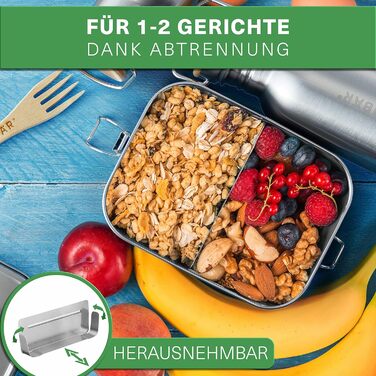 Ланч-бокс металевий 1400 мл WILDBÄR